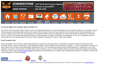 Desktop Screenshot of cornerstonehs.org